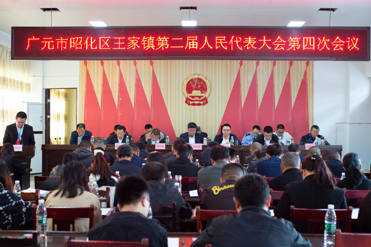 王家镇召开第二届人民代表大会第四次会议